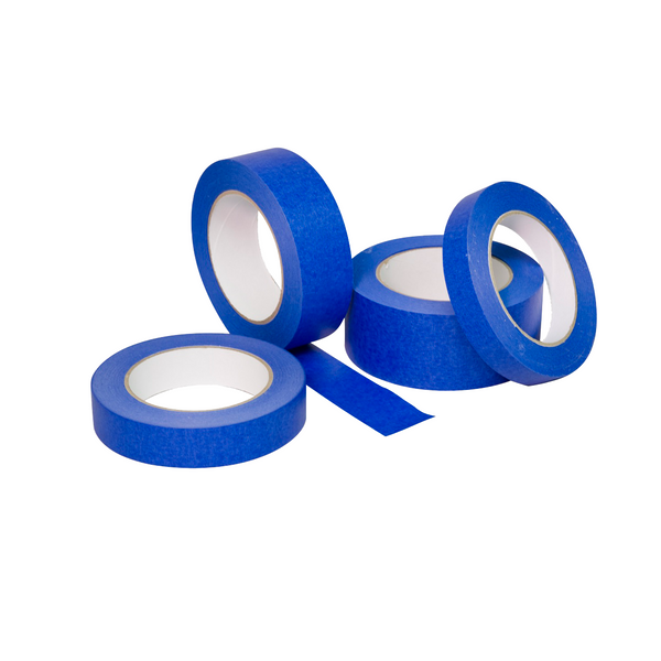 2'' x 60 yd UV Blue Outdoor Masking Tape