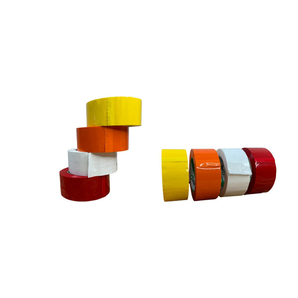 4 Roll Pack- Premium Color Acrylic Tape (2" Wide x 110 Yards Long)